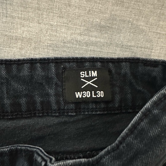 Ring of Fire Men's Dark Denim Skinny Jeans - Picture 4 of 10